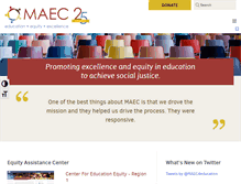 Tablet Screenshot of maec.org